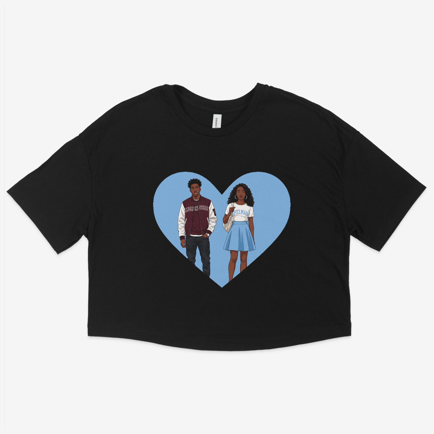 4TLOT AUC "Spelhouse Heart" Women's Cropped Tee