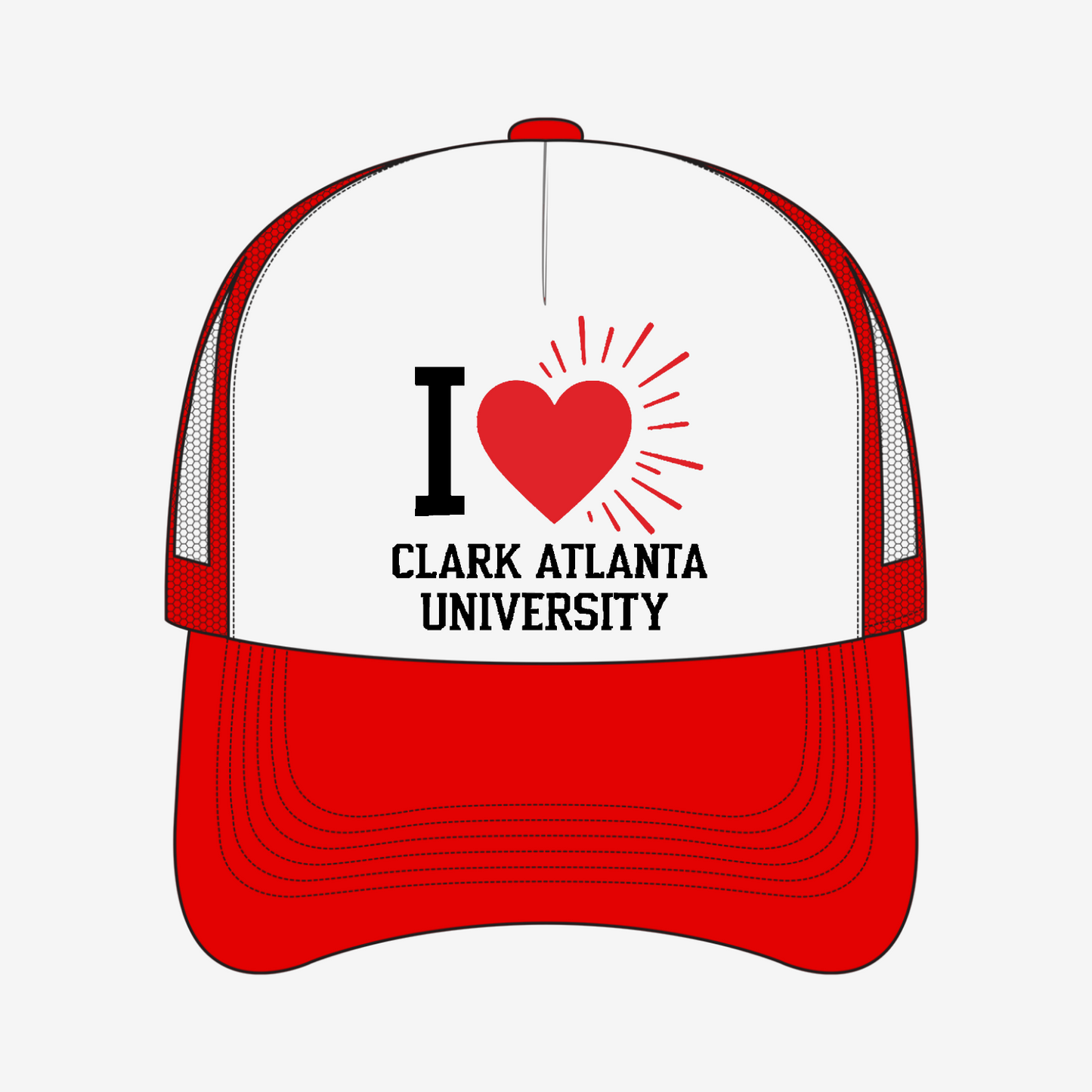 4TLOT AUC "I Love CAU" Trucker
