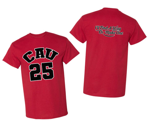 "CAU 25" Grad Tee