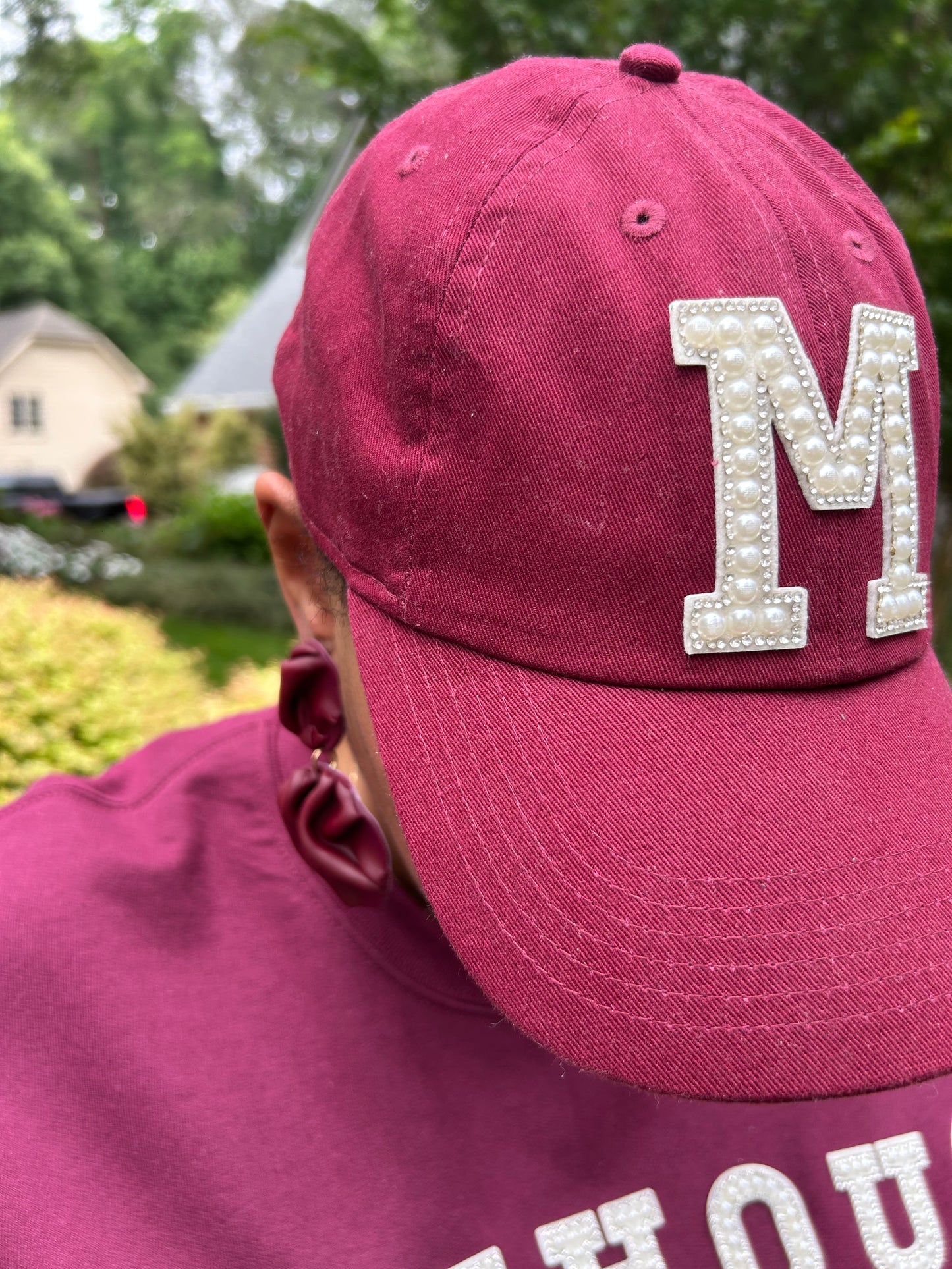 Land of Pearls "M" Hat