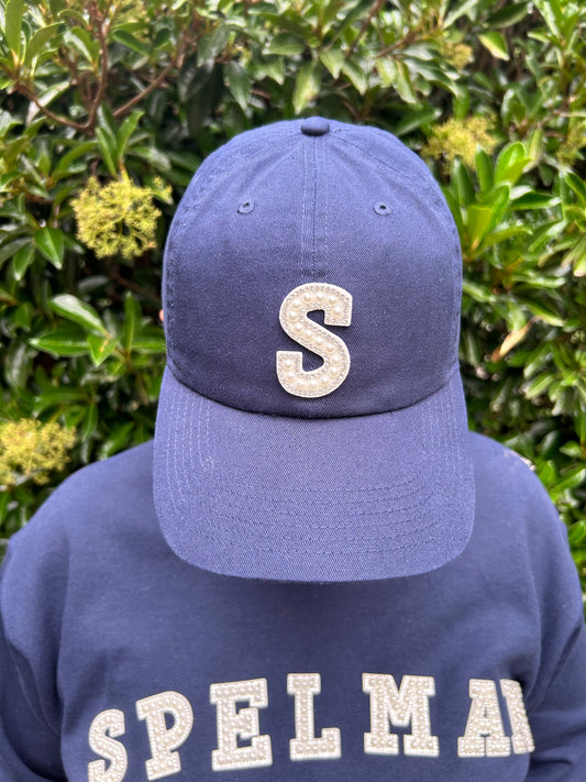Spelman Crystal and Pearl Signature Hat