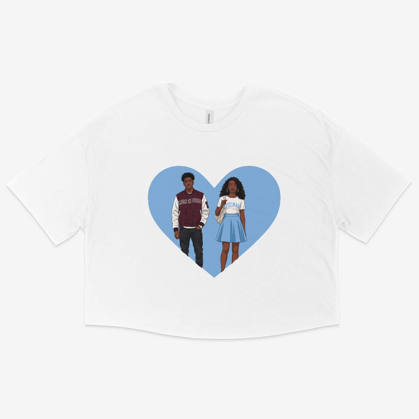 4TLOT AUC "Spelhouse Heart" Women's Cropped Tee