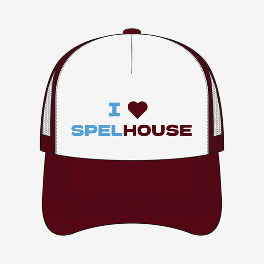 4TLOT AUC "I Love Spelhouse" Trucker