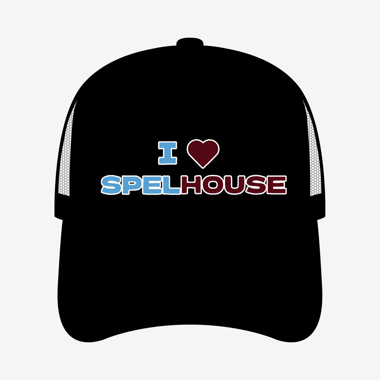 4TLOT AUC "I Love Spelhouse" Trucker