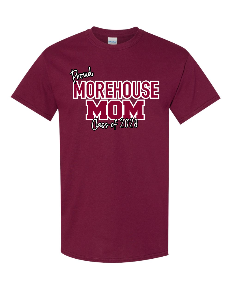 2028 Proud MC Mom Tee Maroon
