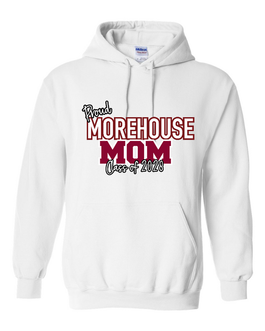 2028 Proud MC Mom Hoodie White